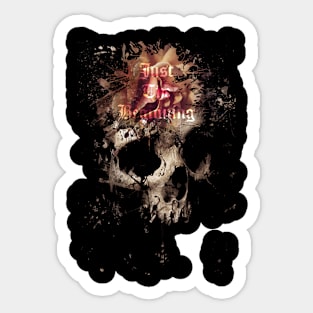 Death is just the beginning Sticker